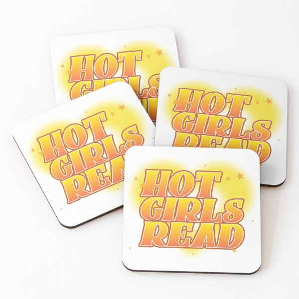 Item preview, Hot Girls Read  designed and sold by BookishLounge.
