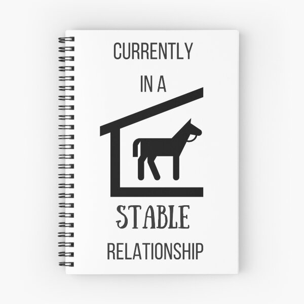 Item preview, Currently In A Stable Relationship Funny Horse Design designed and sold by SharkaSplat.