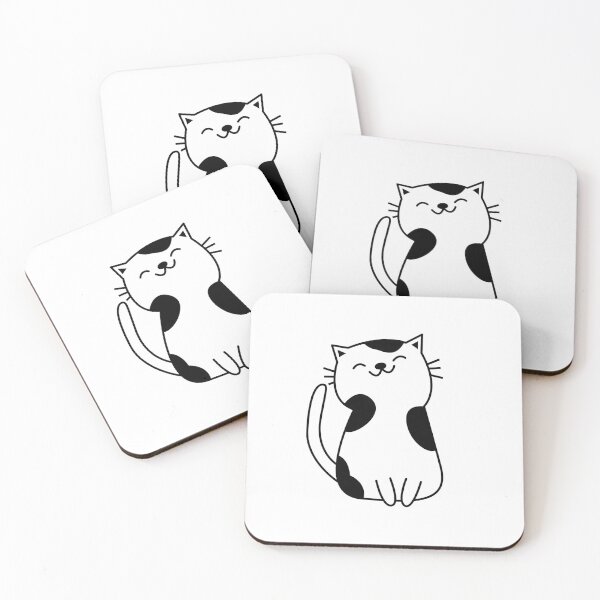 Item preview, Cute Black Cat designed and sold by PowesomePets.