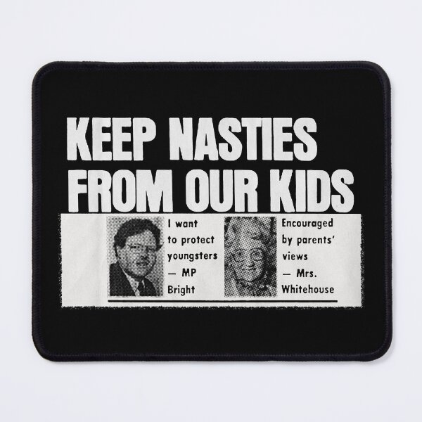 Item preview, Keep Nasties From Our Kids designed and sold by The Cosmic Turtle.