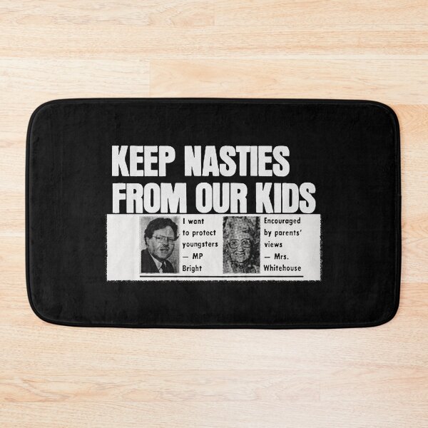 Item preview, Keep Nasties From Our Kids designed and sold by The Cosmic Turtle.