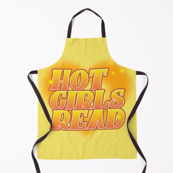 Item preview, Hot Girls Read Yellow designed and sold by BookishLounge.