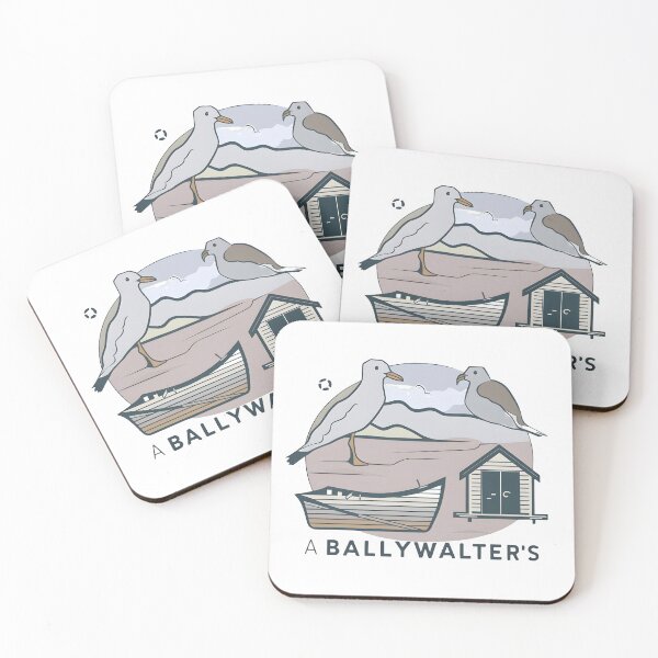 Item preview, Ballywalter Bliss Coastal Charm on White designed and sold by mahmoudadel2024.