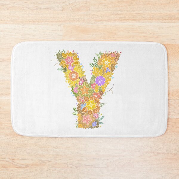 Artikelvorschau, Blumenbuchstabe „Y“ WeArePrettierThanFlowers entworfen und verkauft von birthflower.