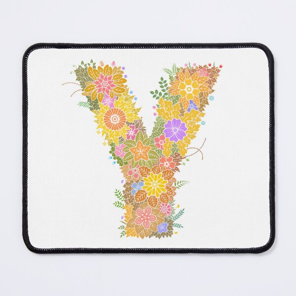 Item preview, Floral Letter "Y" WeArePrettierThanFlowers designed and sold by birthflower.