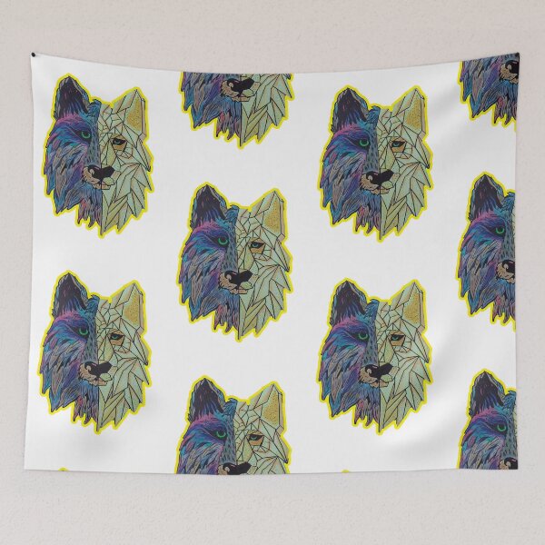 Item preview, Wolf geometric designed and sold by brianjt.
