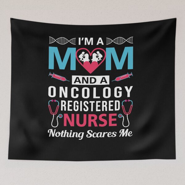 Item preview, Oncology Nurse Mom, Medical Oncology,  Cancer Nurse, Oncologist Appreciation, Oncology Certified Nurse, Mother's Day designed and sold by behindthefacts.