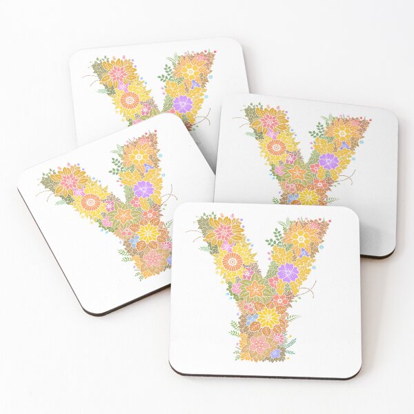 Item preview, Floral Letter "Y" WeArePrettierThanFlowers designed and sold by birthflower.