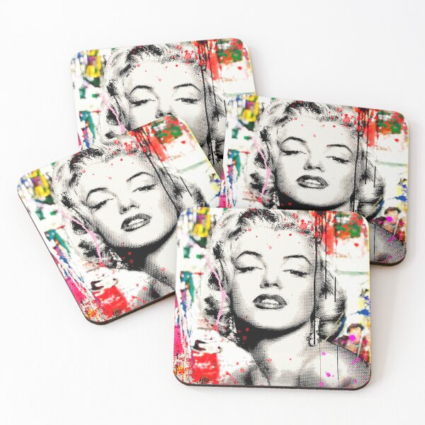 Item preview, Marilyn Monroe Abstract Collage - Vanguerati designed and sold by Vanguerati.