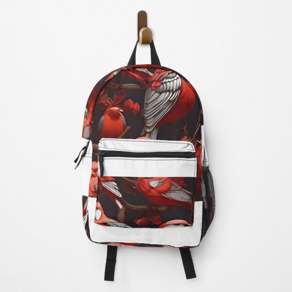 Item preview, Crimson Bird Patterns: Elevate Your Space with Bold Avian Designs designed and sold by AYACHI90.