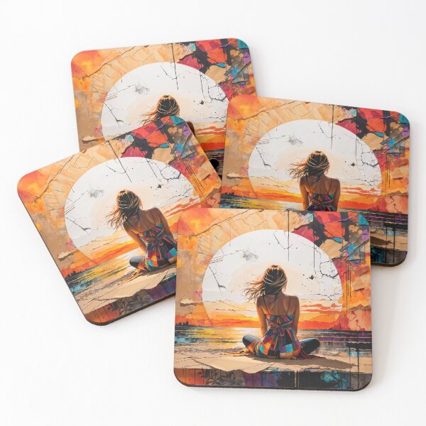 Item preview, Summer Sunset Vibes designed and sold by DividedFortune.