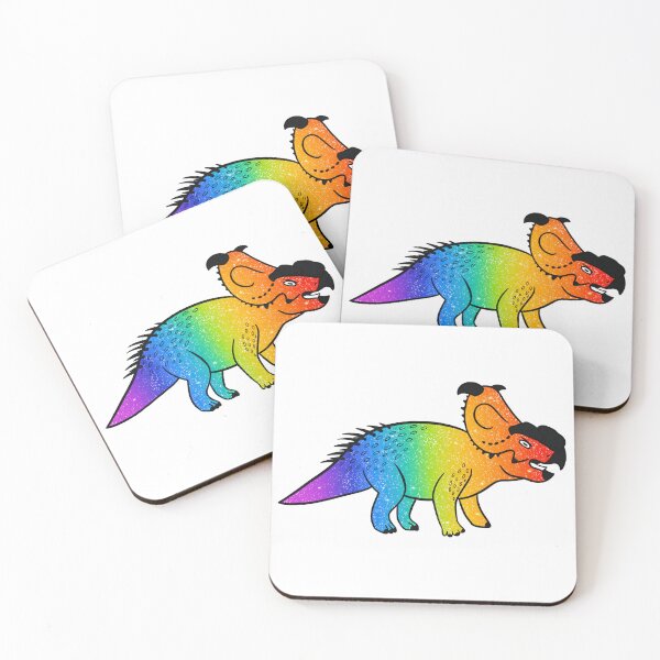 Item preview, Cutesy Pachyrhinosaurus - Rainbow designed and sold by Starkats-Crafts.