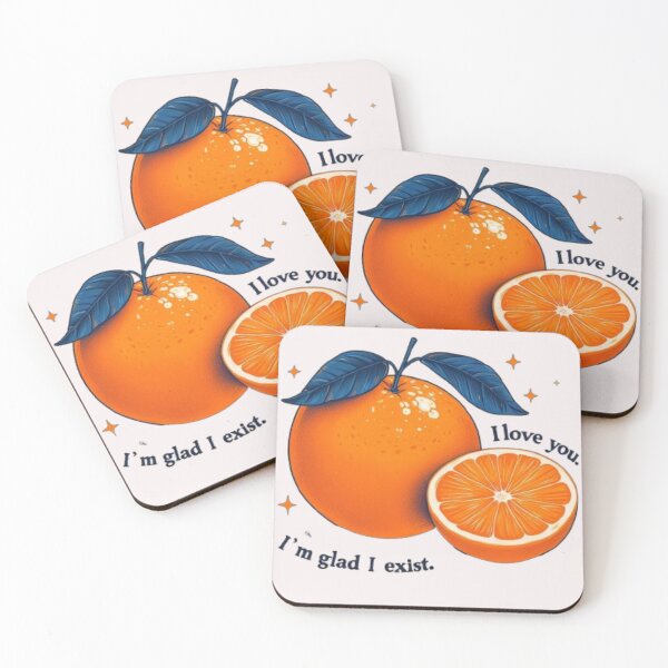 Item preview, I love you I'm glad I exist . designed and sold by swiftbinaries.