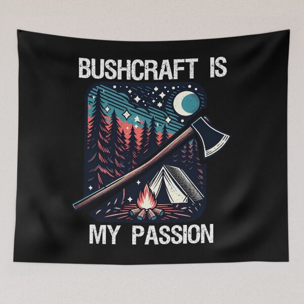Item preview, Bushcraft is my Passion designed and sold by Irbisinthebox.