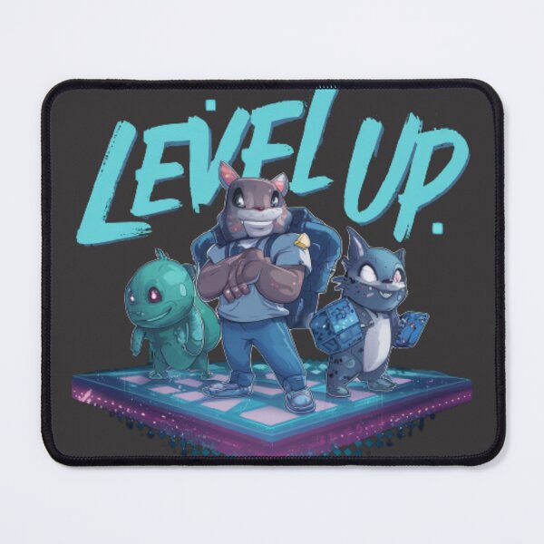 Item preview, Comic Book Gaming Animals level up designed and sold by Imaginarium of Chaos falcon88 .