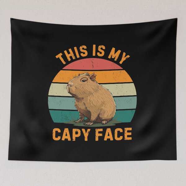 Item preview, This Is My Capy Face Capybara Animal  designed and sold by NateFellhauer.