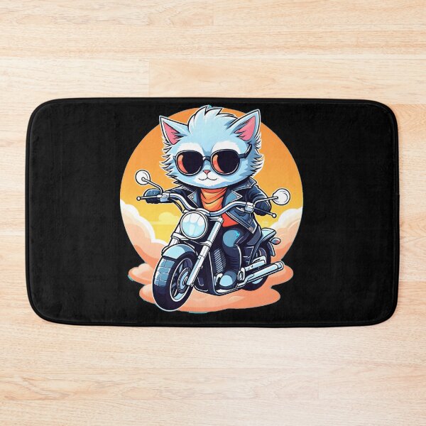 Item preview, Biker Cat 3 designed and sold by Raging Woody Designs.