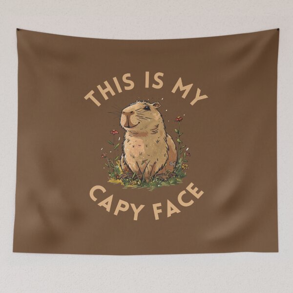 Item preview, This Is My Capy Face Capybara Animal Light designed and sold by NateFellhauer.