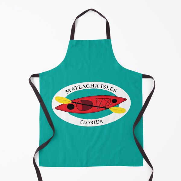 Item preview, Matlacha Isles Kayak Oval Sticker - Red designed and sold by BlueSkyTheory.