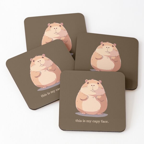 Item preview, This Is My Capy Face Capybara Animal Light designed and sold by NateFellhauer.