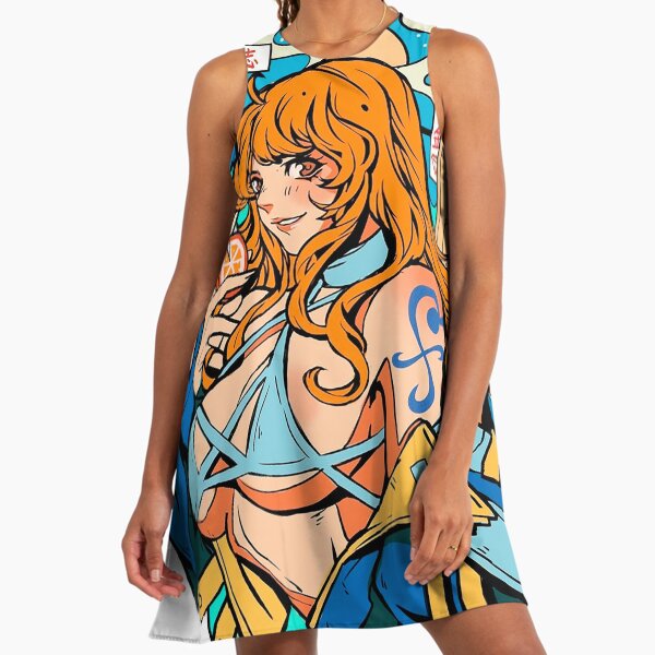 Nami One Piece Dresses for Sale | Redbubble Nami One Piece Dresses for Sale | Redbubble