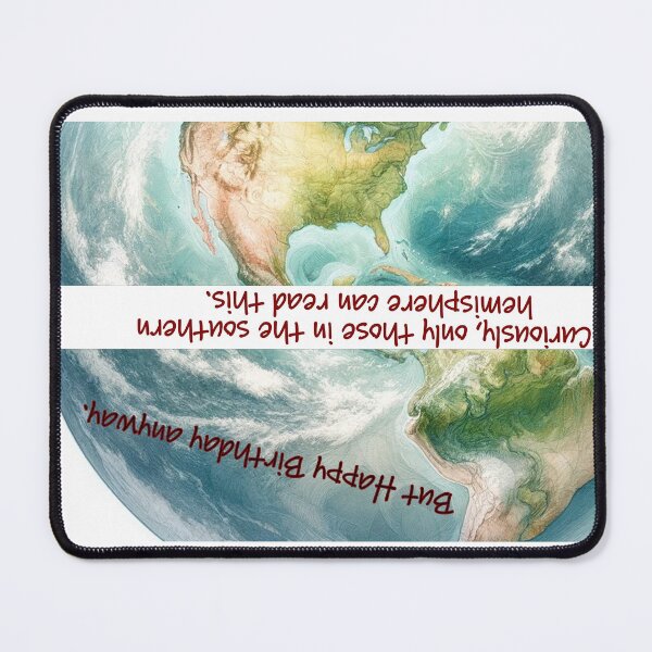 Item preview, Upside down birthday designed and sold by FamouslyStupid.