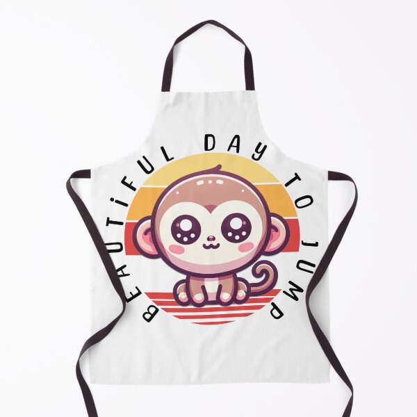 Item preview, Beautiful Day to Jump - Playful Monkey Design designed and sold by Ana C Falla.