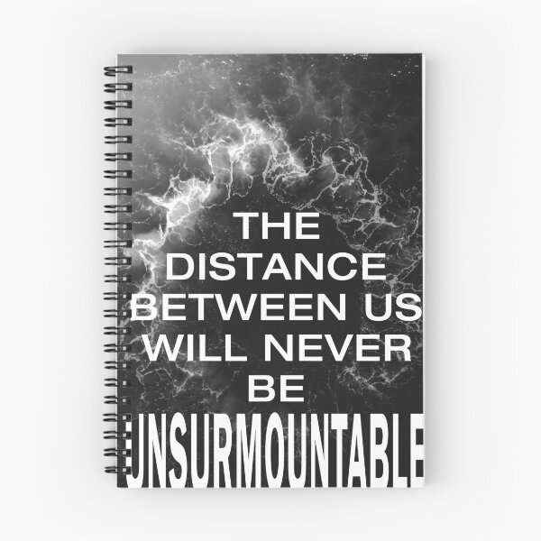 Item preview, The Distance Between us will Never Be Unsurmountable - Visual Poem designed and sold by wingstar.