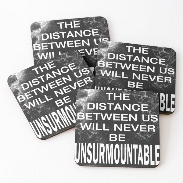 Item preview, The Distance Between us will Never Be Unsurmountable - Visual Poem designed and sold by wingstar.