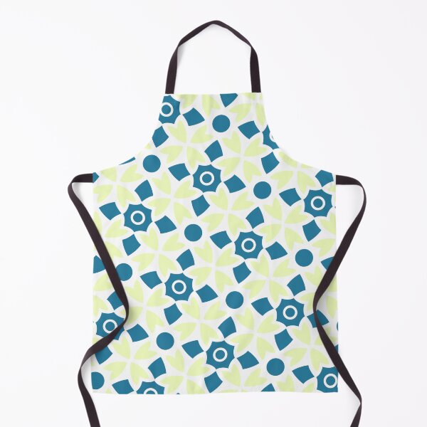 Item preview, Blue Batik Flowers & Yellow Shield Cross Absolute Diagrams designed and sold by Alchemy-A-La-G.