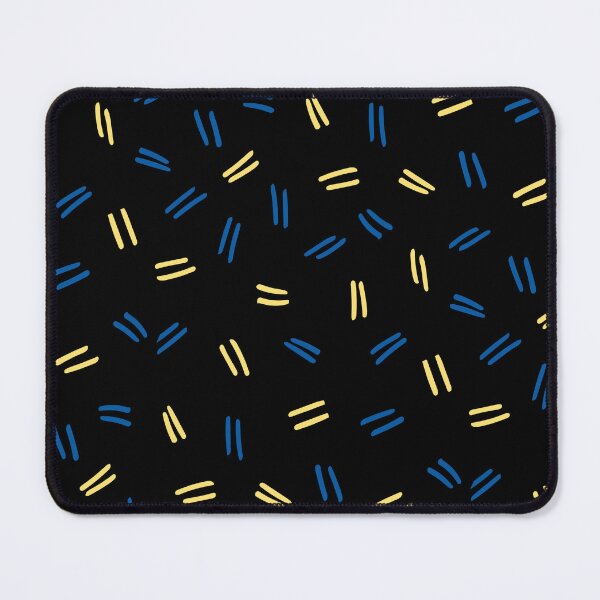 Item preview, Blue & Yellow Doodle Hash Quotation Marks Absolute Diagrams designed and sold by Alchemy-A-La-G.