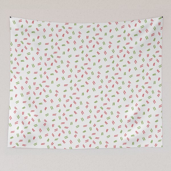 Item preview, Red & Green Doodle Hash Quotation Marks Absolute Diagrams designed and sold by Alchemy-A-La-G.