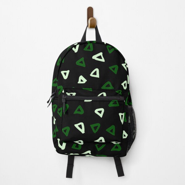 Item preview, Mint Green Doodle Scattered Triangles Everywhere Absolute Diagrams designed and sold by Alchemy-A-La-G.