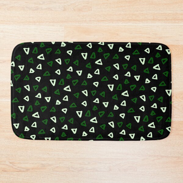 Item preview, Mint Green Doodle Scattered Triangles Everywhere Absolute Diagrams designed and sold by Alchemy-A-La-G.