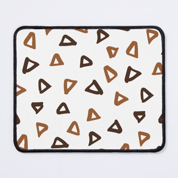 Item preview, Chocolate & Caramel Doodle Scattered Triangles Everywhere Absolute Diagrams designed and sold by Alchemy-A-La-G.