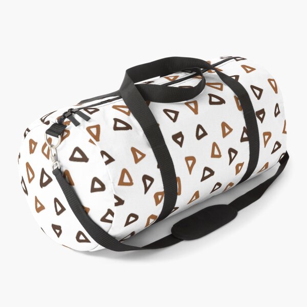 Item preview, Chocolate & Caramel Doodle Scattered Triangles Everywhere Absolute Diagrams designed and sold by Alchemy-A-La-G.