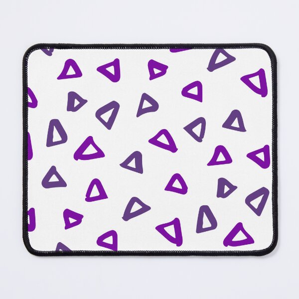 Item preview, Lavender & Violet Doodle Scattered Triangles Everywhere Absolute Diagrams designed and sold by Alchemy-A-La-G.