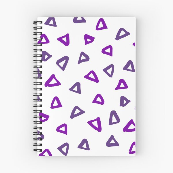 Item preview, Lavender & Violet Doodle Scattered Triangles Everywhere Absolute Diagrams designed and sold by Alchemy-A-La-G.
