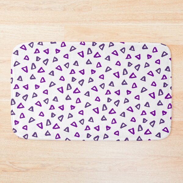 Item preview, Lavender & Violet Doodle Scattered Triangles Everywhere Absolute Diagrams designed and sold by Alchemy-A-La-G.