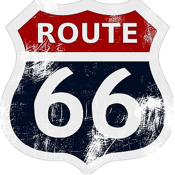 Artwork thumbnail, Route 66 My version by Edgar Moya
