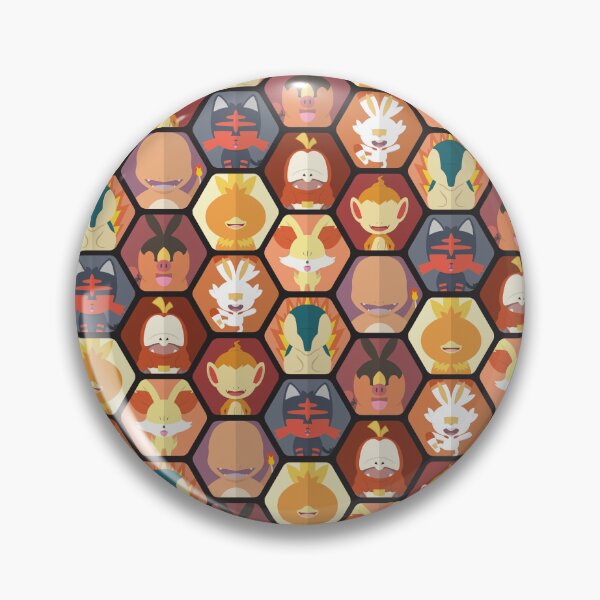 Item preview, Stage 1 Fire Pattern designed and sold by pokehexdex.
