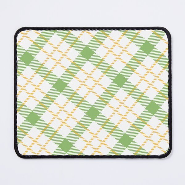 Item preview, Green & Orange Striped Line Plaid Pattern Absolute Diagrams designed and sold by Alchemy-A-La-G.