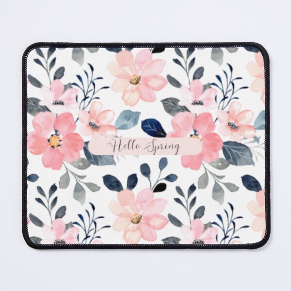 Item preview, Hello spring floral pattern designed and sold by Creative-Tin.