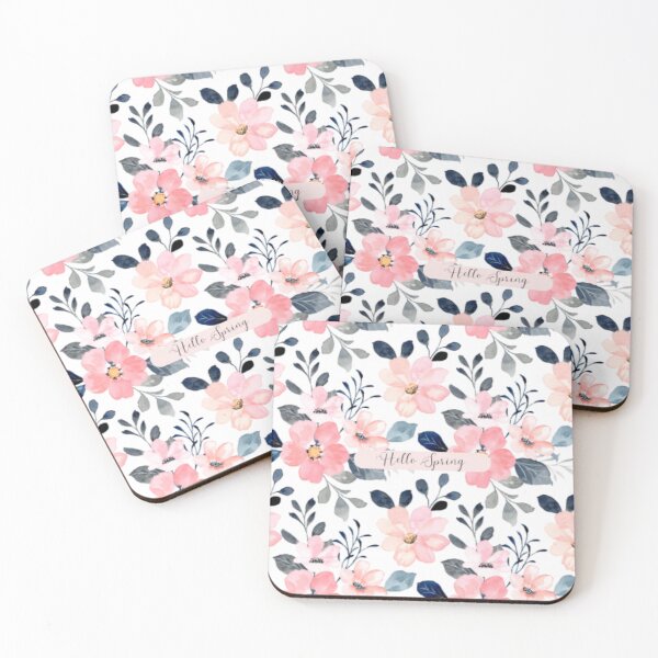 Item preview, Hello spring floral pattern designed and sold by Creative-Tin.