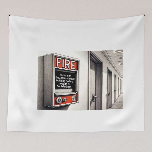 Item preview, Fire!  Okay not really designed and sold by FamouslyStupid.