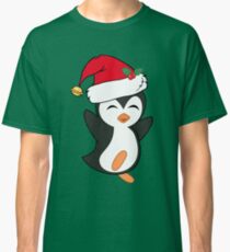 Cute Christmas Penguin Classic T-Shirt