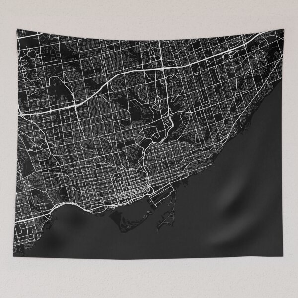 Item preview, Toronto City Map of Ontario, Canada - Full Moon designed and sold by deMAP.