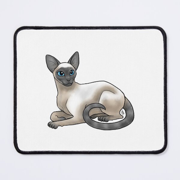 Item preview, Cat - Siamese Cat - Blue Point designed and sold by Jennifer Stolzer.