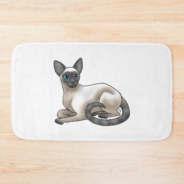 Item preview, Cat - Siamese Cat - Blue Point designed and sold by Jennifer Stolzer.