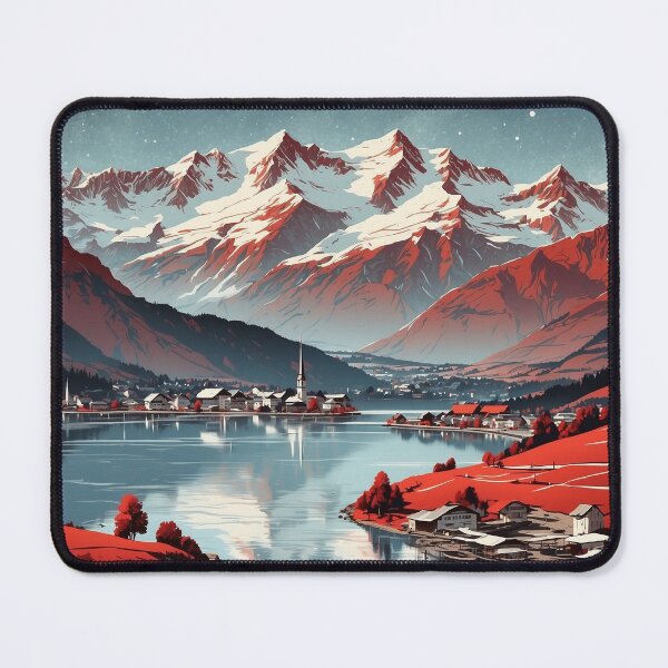 Item preview, Zell am See Austria Vintage Travel Tourism Poster designed and sold by TravelersGems.